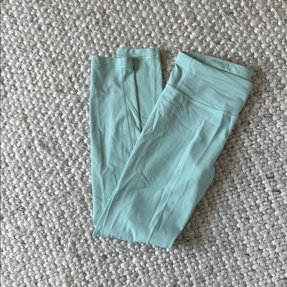 Mint Green Athleta girl leggings